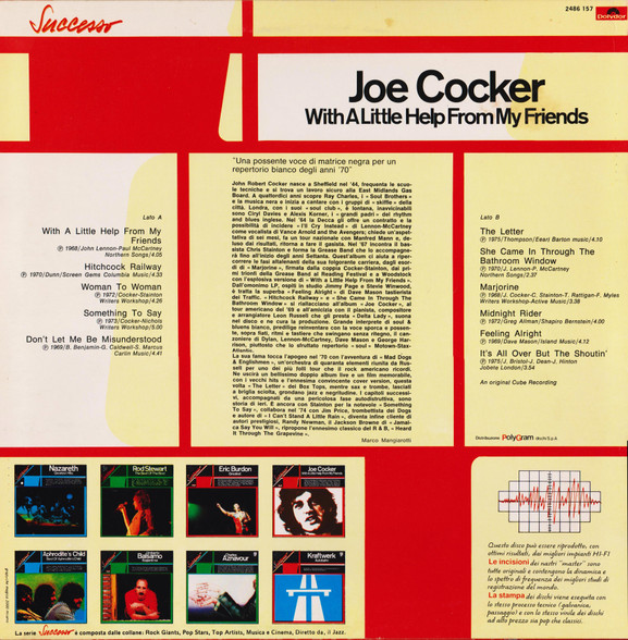 Joe Cocker - With A Little Help From My Friends | Polydor (2486 157) - 2 Joe Cocker - With A Little Help From My Friends | Polydor (2486 157) - 2