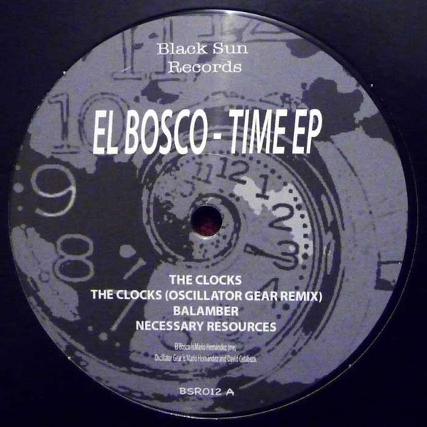 ElBosco - Time EP | Black Sun Records (BSR 012) - main