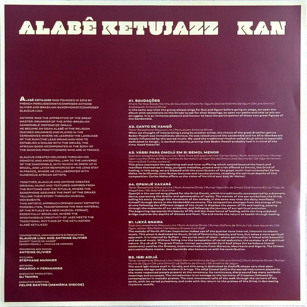 Alabê KetuJazz - Kan | Memória Discos (MD-001) - 2 Alabê KetuJazz - Kan | Memória Discos (MD-001) - 2