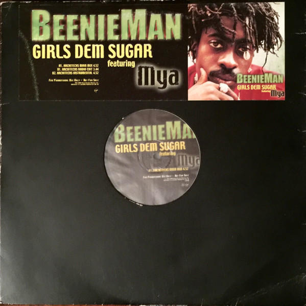 Beenie Man Featuring Mya - Girls Dem Sugar (Architechs Mixes) | Virgin (VUSTDJX 173)