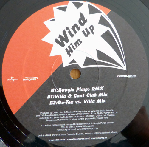 Villa & Gant vs. Saga - Wind Him Up | Universal (none) - 4