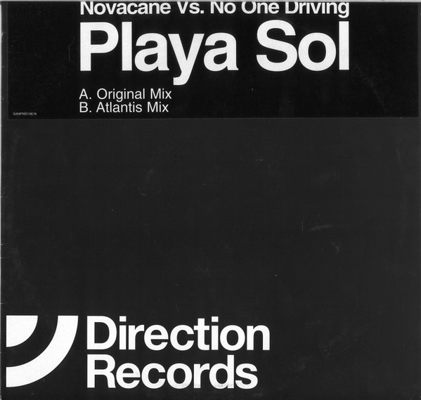 Novacane vs. No One Driving - Playa Sol | Direction Records (SAMPMS10616) - main