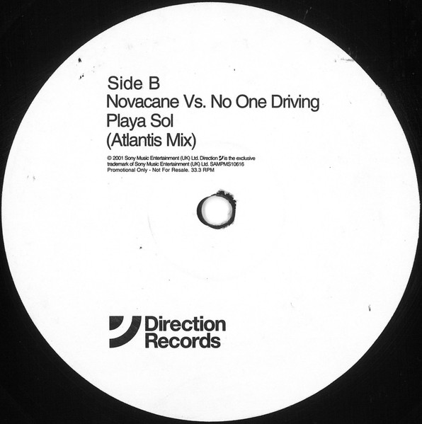 Novacane vs. No One Driving - Playa Sol | Direction Records (SAMPMS10616) - 4