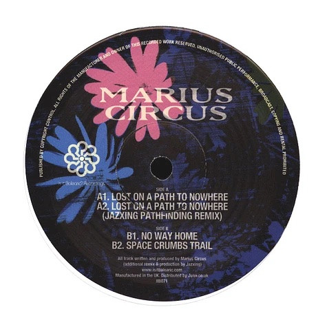 Marius Circus - Lost On A Path To Nowhere EP | Is It Balearic? Recordings (IIB 071) - 2 Marius Circus - Lost On A Path To Nowhere EP | Is It Balearic? Recordings (IIB 071) - 2