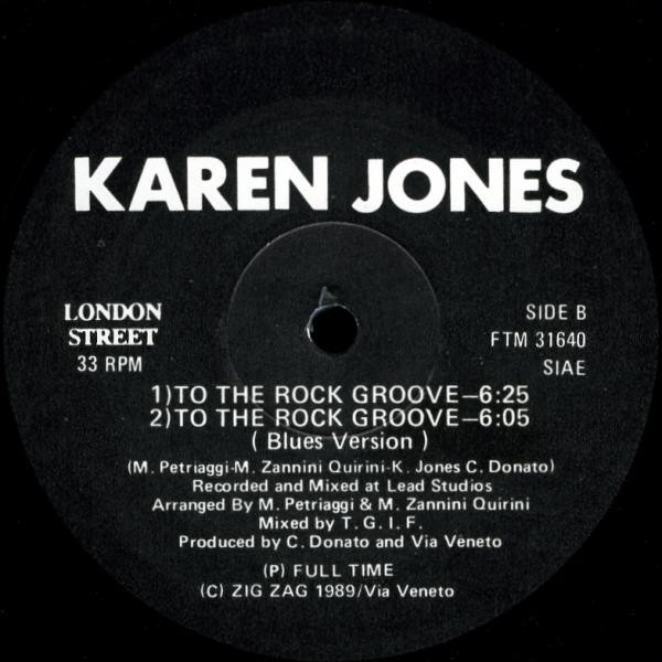 Karen Jones - To The Rock Groove | London Street (FTM 31640) - 4