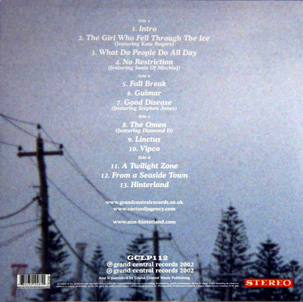 Aim - Hinterland | Grand Central Records (GCLP112) - 2