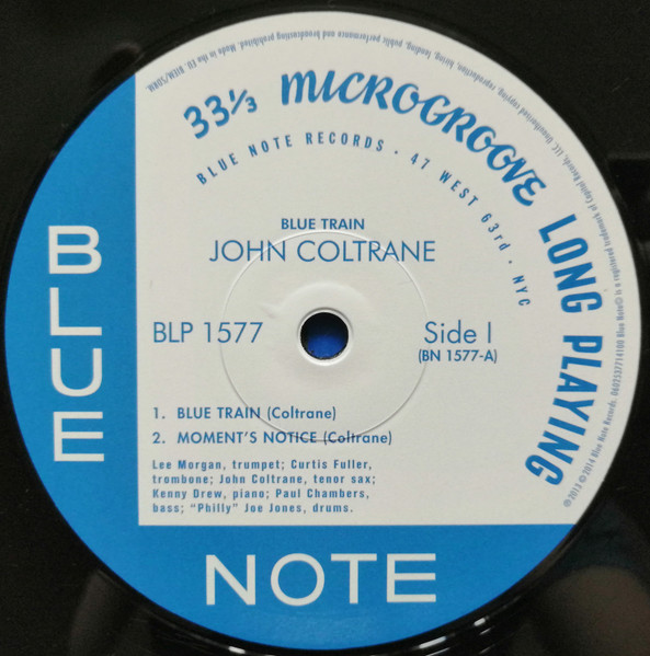 John Coltrane - Blue Train | Blue Note (1577) - 3