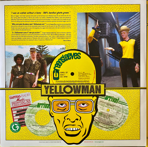 Yellowman - Zungguzungguguzungguzeng | Greensleeves Records (GREL 57) - 4