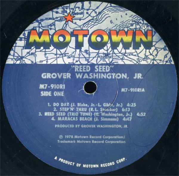 Grover Washington, Jr. - Reed Seed | Motown (M7-910R1) - 3