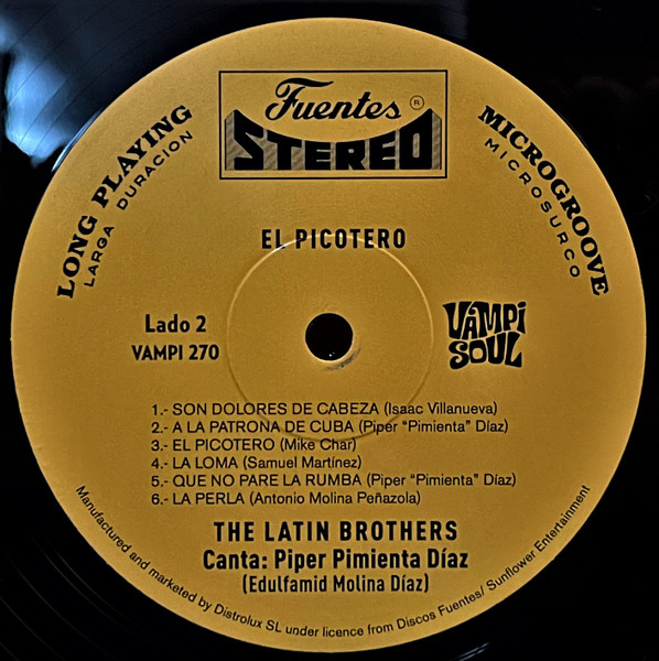 The Latin Brothers - El Picotero | Vampi Soul (VAMPI 270) - 4