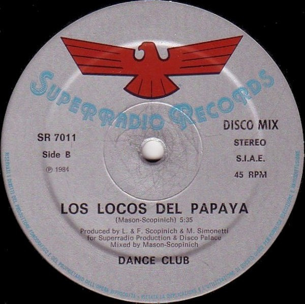 Dance Club - Papaya | Superradio Records (SR 7011) - 4
