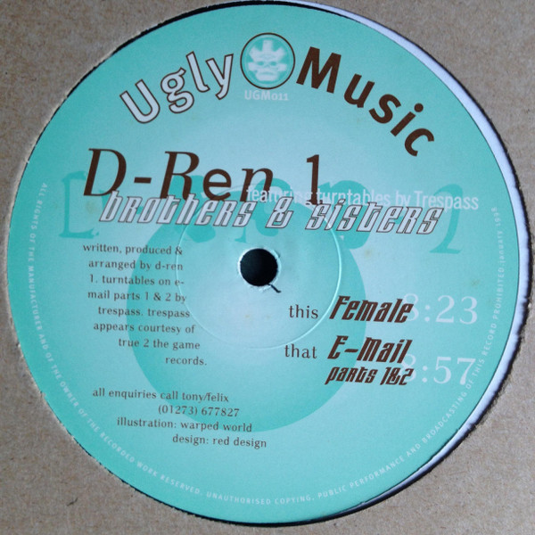 D-Ren 1 - Brothers And Sisters | Ugly Music (UGM 011) - main