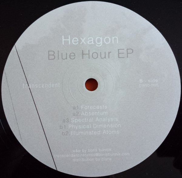 Hexagon - Blue Hour EP | Transcendent (TRSD-002) - main Hexagon - Blue Hour EP | Transcendent (TRSD-002) - main