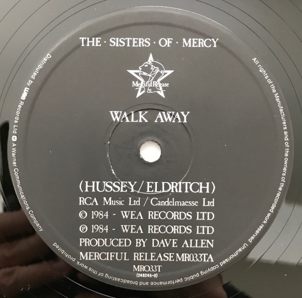 The Sisters Of Mercy - Walk Away | Merciful Release (MR033T) - 3 The Sisters Of Mercy - Walk Away | Merciful Release (MR033T) - 3