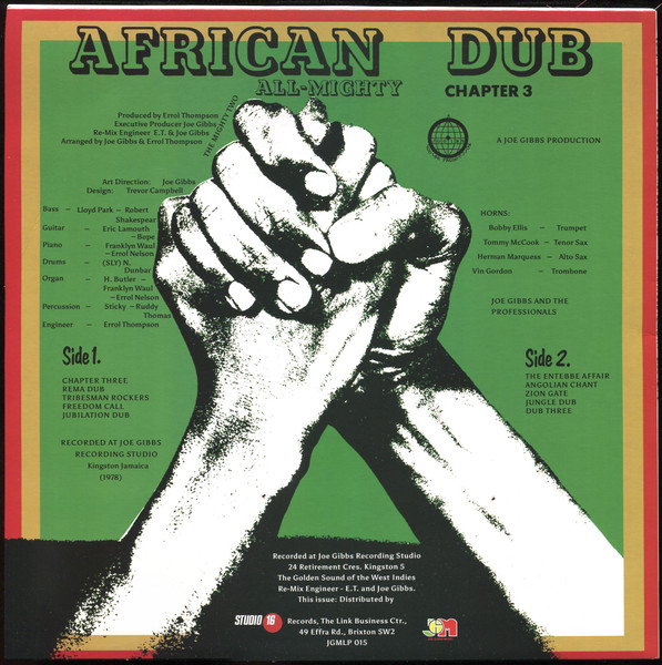Joe Gibbs & The Professionals - African Dub All-Mighty - Chapter 3 | Joe Gibbs Music (JGMLP 015) - 2 Joe Gibbs & The Professionals - African Dub All-Mighty - Chapter 3 | Joe Gibbs Music (JGMLP 015) - 2