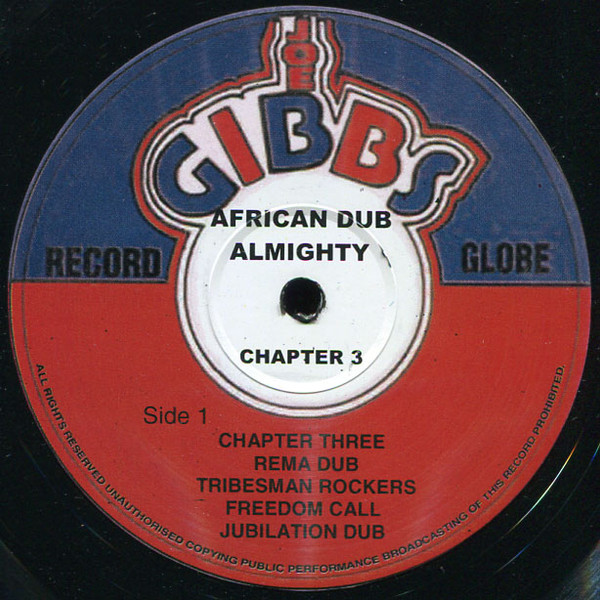 Joe Gibbs & The Professionals - African Dub All-Mighty - Chapter 3 | Joe Gibbs Music (JGMLP 015) - 3 Joe Gibbs & The Professionals - African Dub All-Mighty - Chapter 3 | Joe Gibbs Music (JGMLP 015) - 3