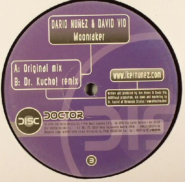 Darío Núñez & David Vio - Moonraker | Disc Doctor Records (DD 010) - 2