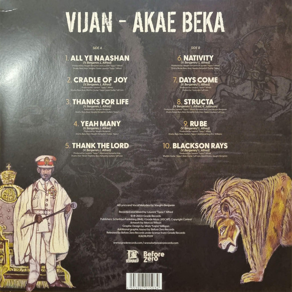 Akae Beka - Vijan | Before Zero Records (IGBZRLP009) - 2