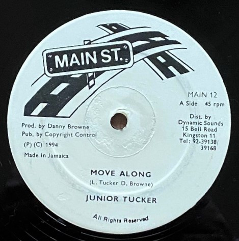 Junior Tucker - Move Along | Main St. (MAIN 12)