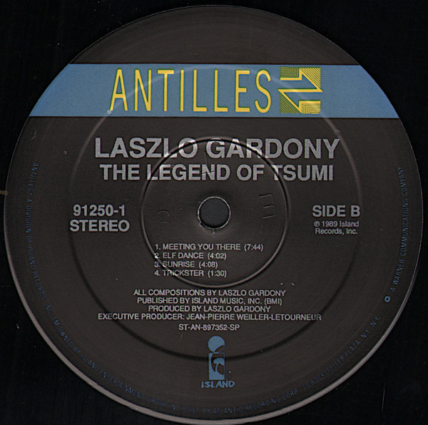 László Gárdonyi - The Legend Of Tsumi | Antilles (91250-1) - 4