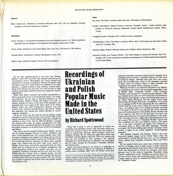 Various - 'Spiew Juchasa / Song Of The Shepherd: Songs Of The Slavic Americans | New World Records (NW 283) - 4