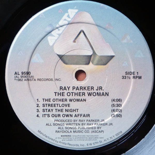 Ray Parker Jr. - The Other Woman | Arista (AL 9590) - 2 Ray Parker Jr. - The Other Woman | Arista (AL 9590) - 2