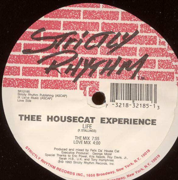 Thee Housecat Experience - Ladyland / Life | Strictly Rhythm (SR12185) - 2