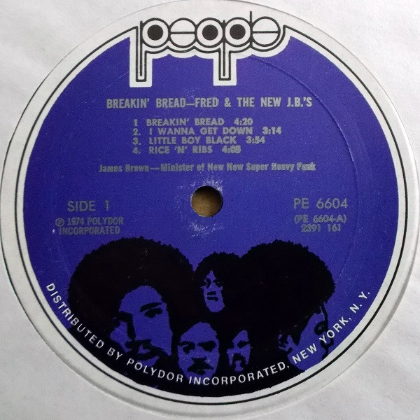 Fred & The New J.B.'s - Breakin' Bread | People (PE 6604) - 3 Fred & The New J.B.'s - Breakin' Bread | People (PE 6604) - 3