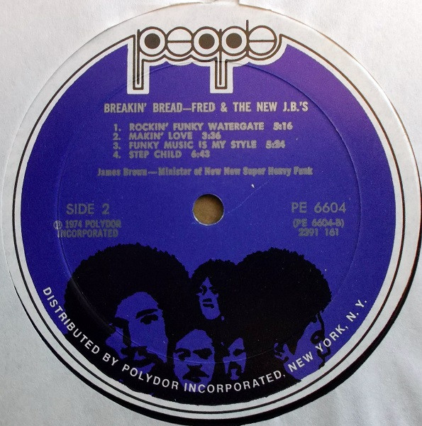 Fred & The New J.B.'s - Breakin' Bread | People (PE 6604) - 4 Fred & The New J.B.'s - Breakin' Bread | People (PE 6604) - 4