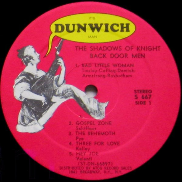The Shadows Of Knight - Back Door Men | Dunwich (S 667) - 3