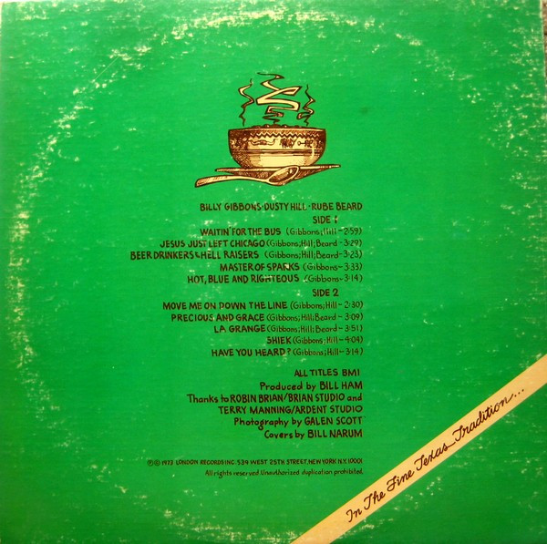 ZZ Top - Tres Hombres | London Records (XPS 631) - 4 ZZ Top - Tres Hombres | London Records (XPS 631) - 4