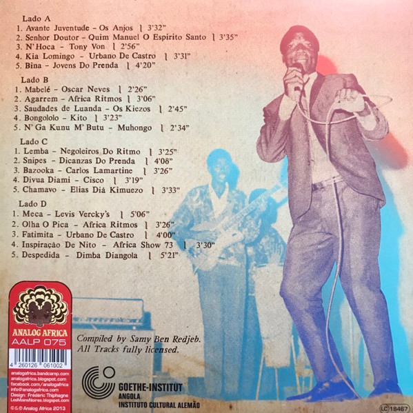Various - Angola Soundtrack 2 - Hypnosis, Distortion & Other Sonic Innovations 1969 - 1978 | Analog Africa (AALP 075) - 2 Various - Angola Soundtrack 2 - Hypnosis, Distortion & Other Sonic Innovations 1969 - 1978 | Analog Africa (AALP 075) - 2