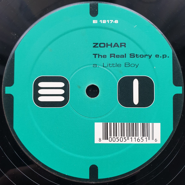 Zohar - The Real Story E.P. | Energy Industries (EI 1217-6) - main