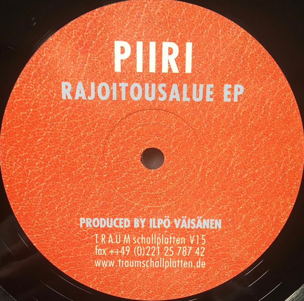 Piiri - Rajoitousalue EP | Traum Schallplatten (TRAUM V15)