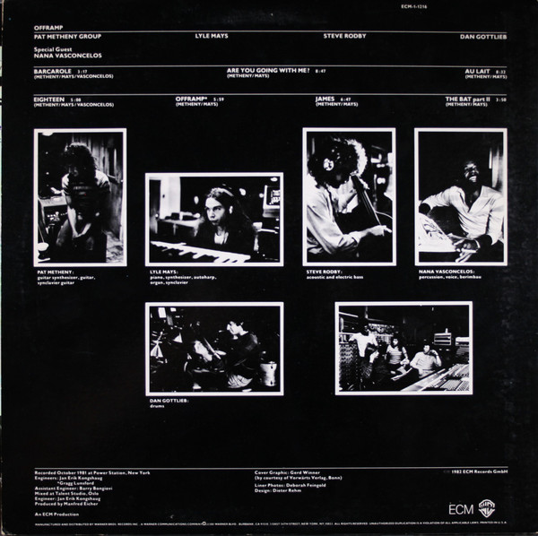 Pat Metheny Group - Offramp | ECM Records (ECM-1-1216) - 2