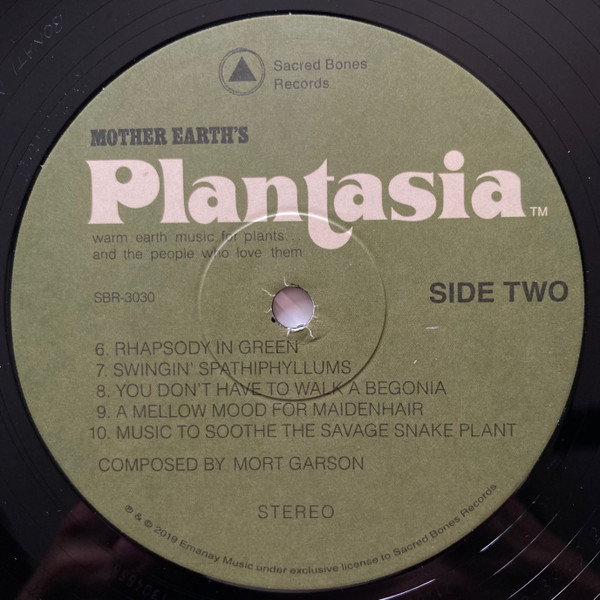 Mort Garson - Mother Earth's Plantasia | Sacred Bones Records (SBR-3030) - 4 Mort Garson - Mother Earth's Plantasia | Sacred Bones Records (SBR-3030) - 4