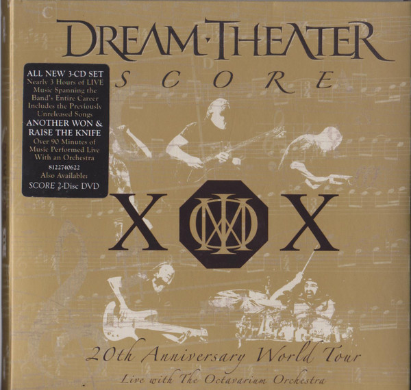 Dream Theater - Score (20th Anniversary World Tour) CD | Rhino Records (8122740622)