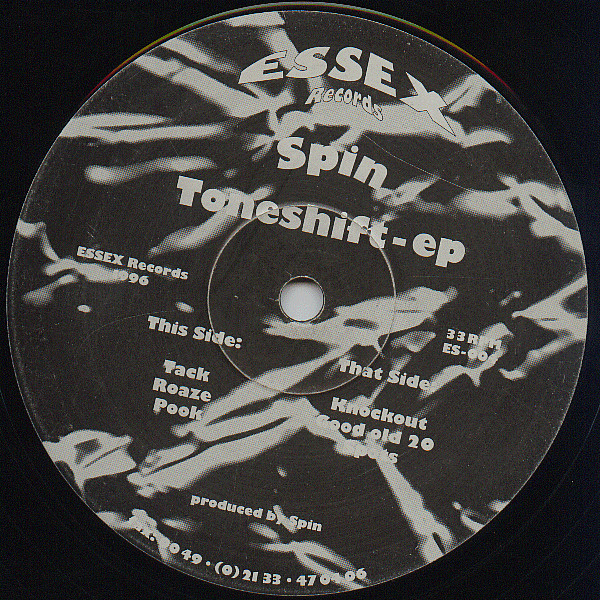 Spin - Toneshift-EP | Essex Records (ES-004)