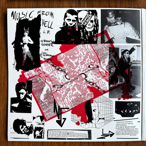 Nervous Gender - Music From Hell | Dark Entries (DE-295)