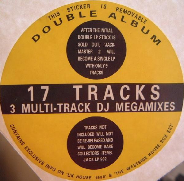 Various - Jackmaster 2 | Westside Records (JACKLP 502) - 3 Various - Jackmaster 2 | Westside Records (JACKLP 502) - 3