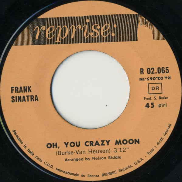 Frank Sinatra - Strangers In The Night | Reprise Records (R 02.065) - 4 Frank Sinatra - Strangers In The Night | Reprise Records (R 02.065) - 4