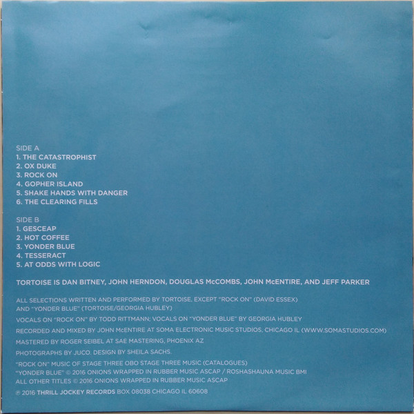Tortoise - The Catastrophist | Thrill Jockey (THRILL 406) - 3