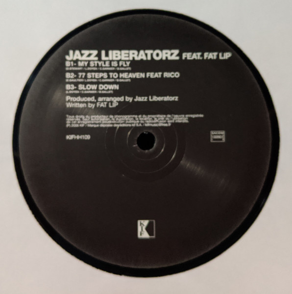 Jazz Liberatorz Featuring Fat Lip - Backpackers | Kif Recordings (KIFHH109) - 4