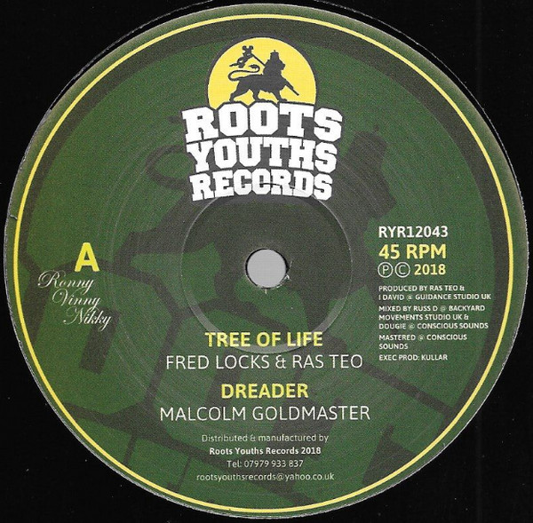 Fred Locks & Ras Teo - Tree Of Life | Roots Youths Records (RYR12043)