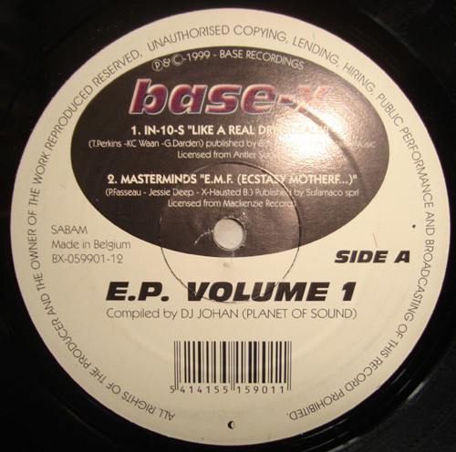 Various - E.P. Volume 1 | Base-X (BX-059901-12) - main