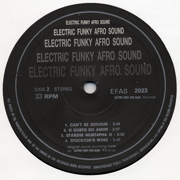Various - Electric Funky Afro Sound Vol. V | Electric Funky Afro Sound Records (EFAS 2023) - 3 Various - Electric Funky Afro Sound Vol. V | Electric Funky Afro Sound Records (EFAS 2023) - 3