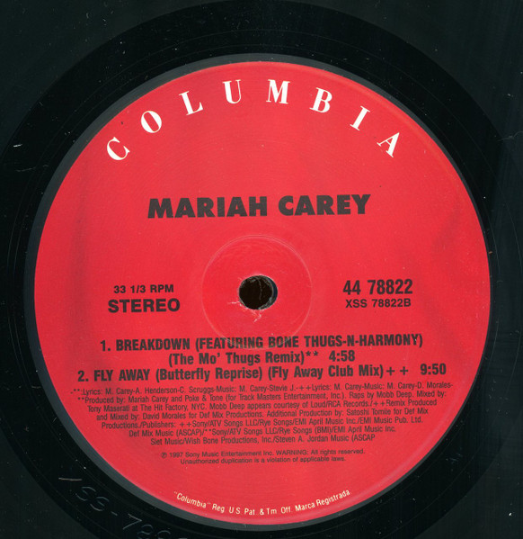 Mariah Carey - My All / Breakdown | Columbia (44 78822) - 4