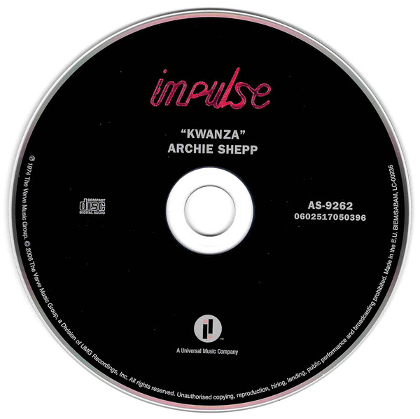 Archie Shepp - Kwanza | Impulse! (0602517050396) - 3