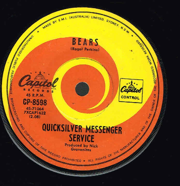 Quicksilver Messenger Service - Stand By Me | Capitol Records (CP-8598)