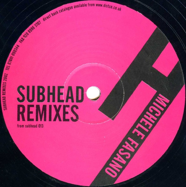 Subhead - Subhead Remixes | Subhead (SHRMX 05)